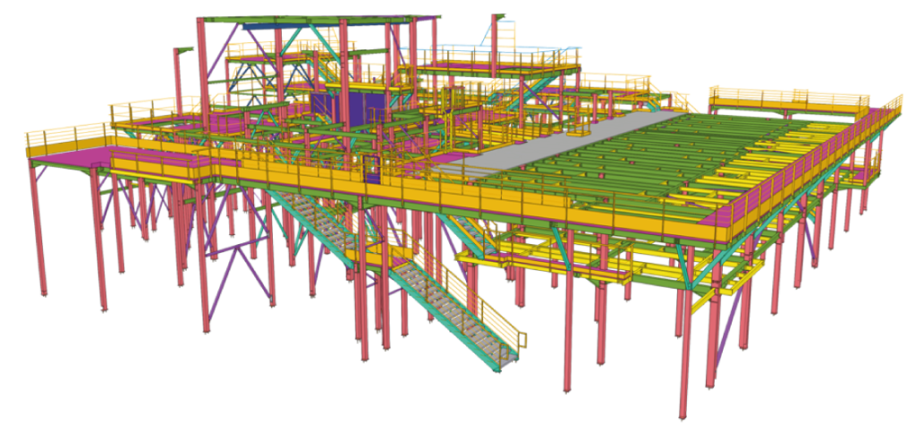 structure metallique industriel pharea edpf